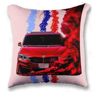 Bantal OT 5 - BMW RED SMOKE v2- Editable