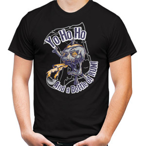 Kaos Yo hoho And Bottle Of Rum