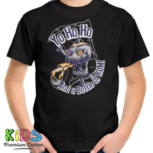 Kaos Yo hoho And Bottle Of Rum