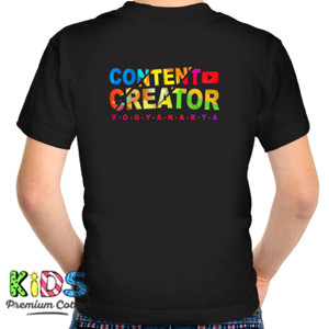 Kaos Content Creator Yogyakarta