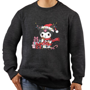 Jaket Sweater Kuromi xmas