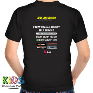 Kaos lapak laundry