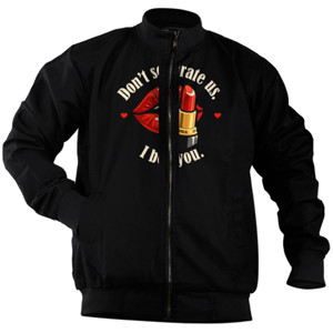 Jaket Bomber Jangan pisahkan kami