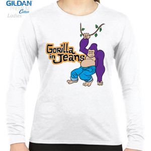 Kaos Gorilla in Jeans Tee 04