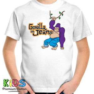 Kaos Gorilla in Jeans Tee 04