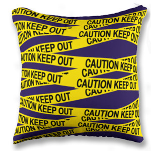 Bantal caution