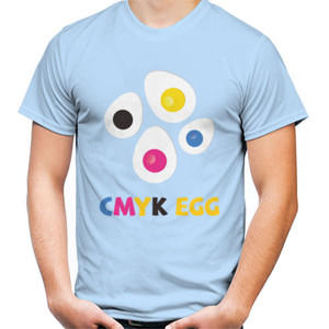 Kaos Distro CMYK Egg