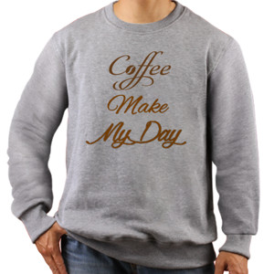 Jaket Sweater Coffee Make My Day