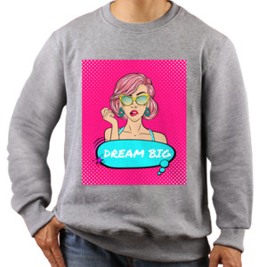 Jaket Sweater Dream Big Sweater
