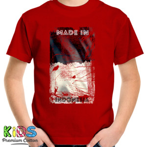 Kaos made in indonesia