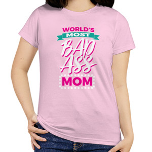 Kaos Worlds Most Badass Mom on pink