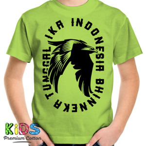 Kaos INDONESIA BHINNEKA TUNGGAL IKA merah