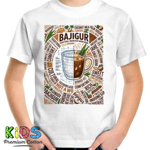 Kaos Kaos Bajigur Minuman Tradisional Indonesia