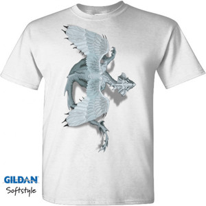Kaos white-dragon-facing-east
