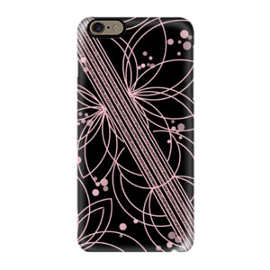 softcase black pink flower Casing HP