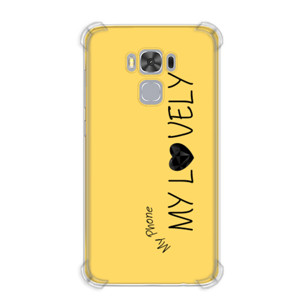 Casing HP Softcase iphone Elegan Tipografi MY LOVELY Yellow