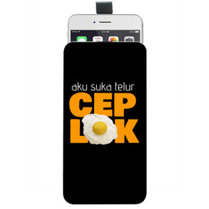 Sarung HP Pouch Pouch Telur Ceplok