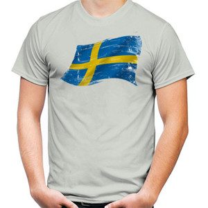 Kaos Sweden Grunge Flags