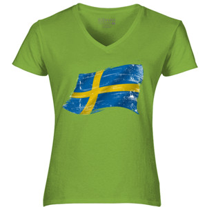 Kaos Sweden Grunge Flags