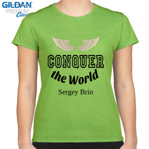 Kaos Conquer the World Dunia Bisnis Motivasi