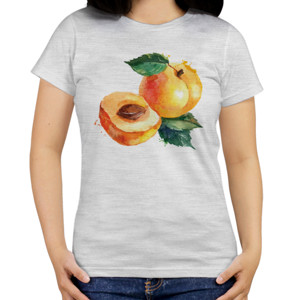 Kaos Buah Aprikot (Apricot)