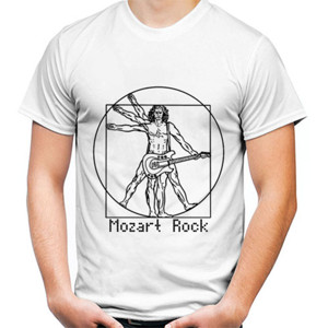 Kaos Mozart Rock Gitar