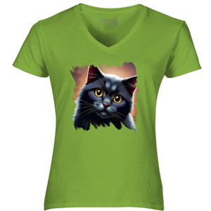 Kaos Siapa bilang kucing hitam seram?