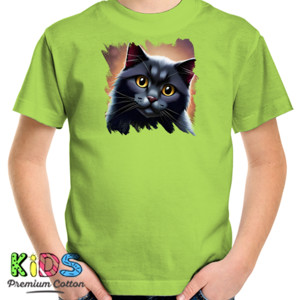 Kaos Siapa bilang kucing hitam seram?