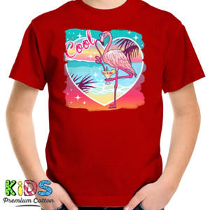 Kaos Kaos Wanita Elegan Burung Bangau Super Cool