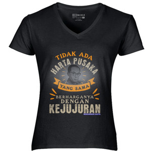 Kaos Bung Hatta Quote