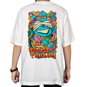 Kaos Oversize Beast friend monster