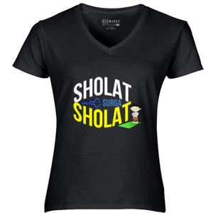 Kaos SHOLAT KUNCI SURGA