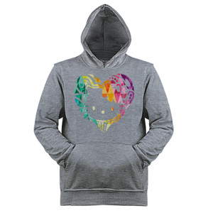 Jaket Hoodie hearty cat