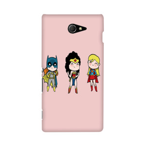 cute superheroin Casing HP
