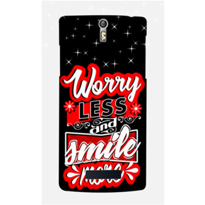 WORRY LESS AND SMILE MORE Casing HP