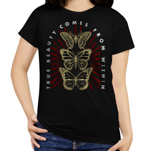 Kaos BEAUTY COMES FROM WITHIN