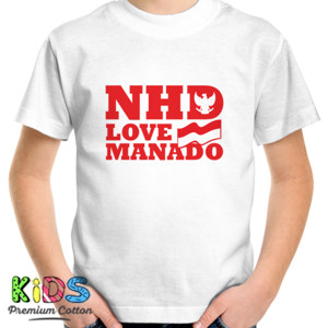 Kaos Love Manado