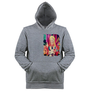 Jaket Hoodie tea with alice