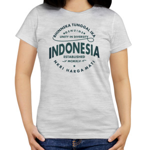 Kaos INDONESIA MCMXLV hijau