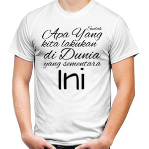Kaos apa yang sudah kita lakukan didunia