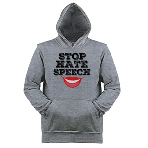 Jaket Hoodie STOP HATE SPEECH