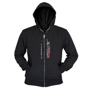 Hoodie Zipper Think Outside