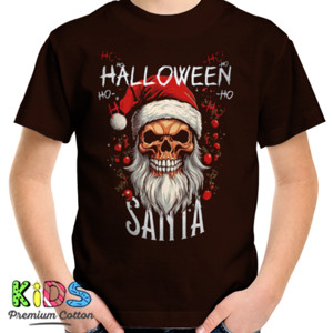 Kaos Halloween Santa