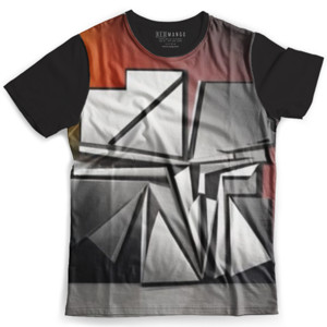 Kaos Fullprint Potongan besi