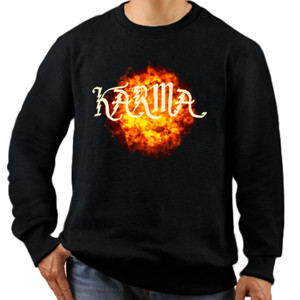 Jaket Sweater kaos karma