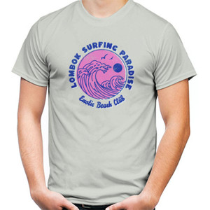 Kaos Lombok Surf Paradise 