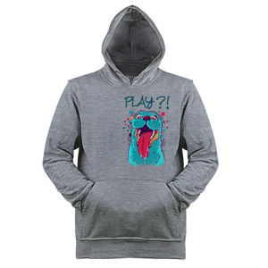 Jaket Hoodie Dog Play