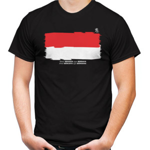 Kaos Indonesian Flag