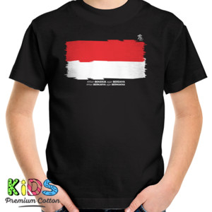 Kaos Indonesian Flag