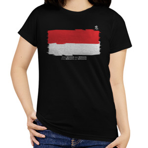 Kaos Indonesian Flag